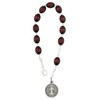 Saint Benedict One Decade Rosary Bracelet | Patron Saint of