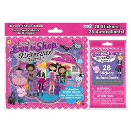 Fashion Angels Love to Shop StickerZine - Volume 1