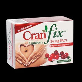 Uni-Pharma UNIPHARMA CRANFIX CRANBERRY 60SOFTGELS