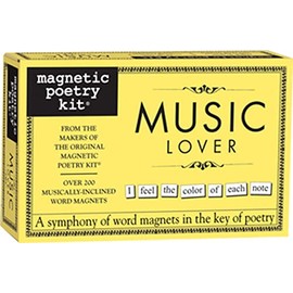Magnetic Poetry MP3151 Kit: Music Lover Learning Accessories