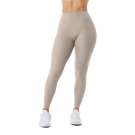 Unthewe High Waisted Butt Lifting Workout Gym Leggings for Women Buttery Soft Athletic Yoga Pants(U810-Carbon Dust-M)