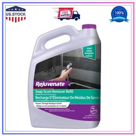 Rejuvenate Scrub Free Soap Scum Remover Cleaning Formula - Spray and Rinse for Streak Free