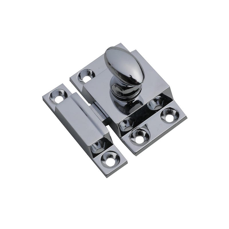 Chrome Turn Catches Harmac House® 2 Pack Twist Door Locks