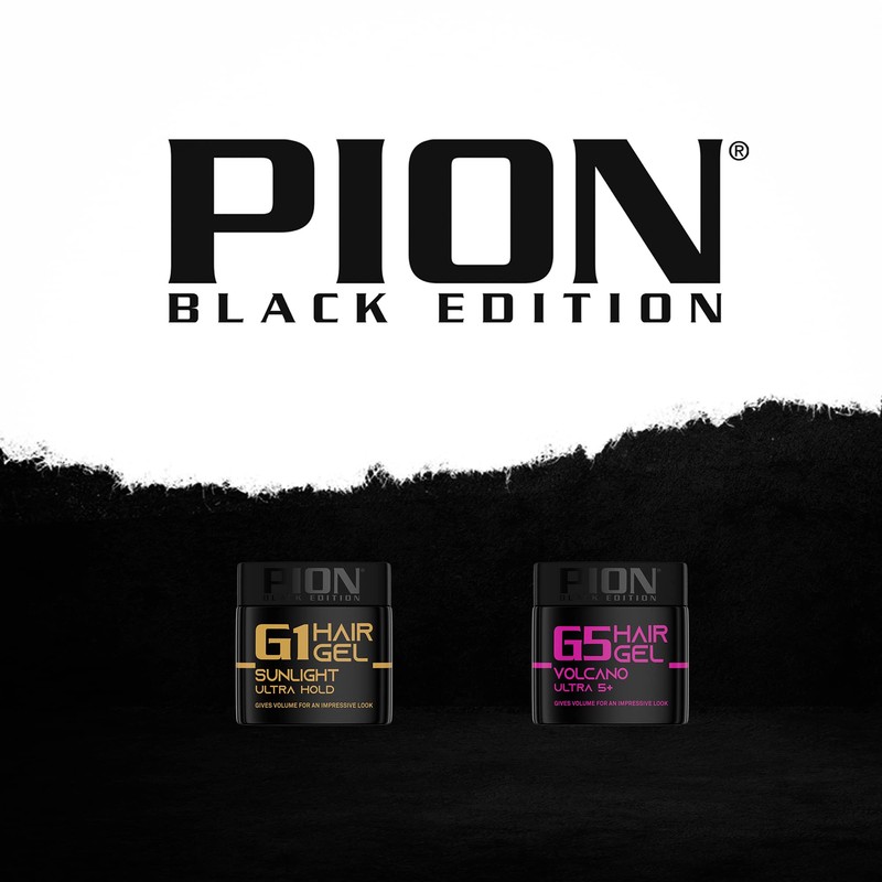 Pion Black Edition G4 Sunlight Hair Styling Gel 320 ml