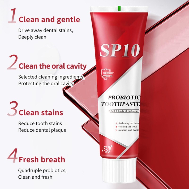 Sp10 Probiotic Toothpaste, 2pcs 100g Sp-10 Toothpaste, Sp 10 Ultra
