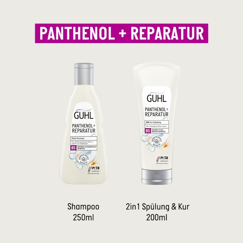Guhl Panthenol + Repair 2-in-1 Treatment & Conditioner, Contents: 200