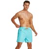 JustSun Men's Swimming Shorts with Mesh, Quick-Drying Board Shorts -
