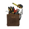 Leather Single Big Pocket Professional Nail/Tool Belt Bag for Constructor/Electrician/Plumber