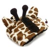 Plush Pet Costume Hat with Clip on Charm – Giraffe