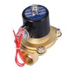 DN25 1" Two Way Brass Electric Solenoid Valve Normally Closed