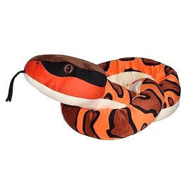 Wild Republic Eastern Cottonmouth, Snake Plush, Stuffed Animal, Plush Toy, Kids Gifts, 54 inches
