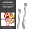 8 Pcs Ear Wax Removal Kit,Professional Double-Headed Ear Pick Earwax