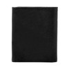 FOSSIL Beck Trifold Black, black, rfid wallet