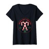 Sweet But Twisted Funny Christmas Peppermint Candy Cane V-Neck T-Shirt