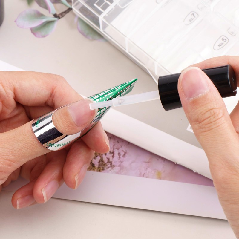 G2PLUS Nail Forms for Gel Builder, 500PCS Nail Extension Forms,
