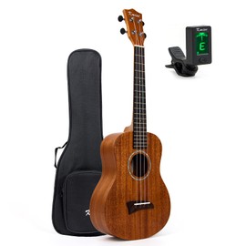 Kmise Mahogany Top Tenor Ukulele 26 inch Hawaii Guitar Rosewood Bridge Matt W/Bag and Tuner