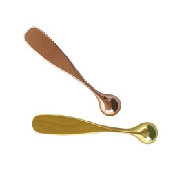 WOONEKY Gold Eye Cream Sticks Tool 2 Pcs Skincare Set Zinc Alloy for Face Eye Care Easy Use