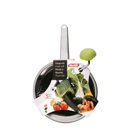 IBILI" Clasica Food Mill Set with 3 Sieves, Stainless Steel Silver, 20 x 9 x 8 cm