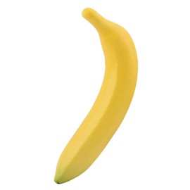 Loyanger Fake Bananas, Artificial Yellow Bananas, Simulation Artificial Lifelike Fake Fruit, Faux Fruit Props, House Kitchen Decoration Photography Decoration(Size:1 pc)