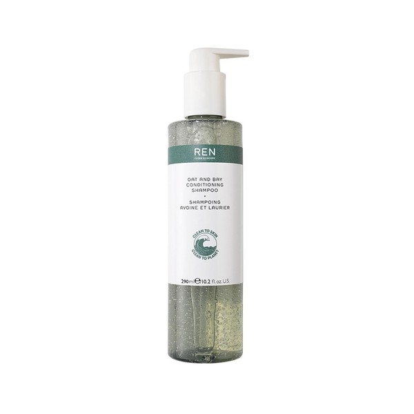 REN Clean Skincare - Oat And Bay Conditioning Shampoo - Sulphate-Free Shampoo, Cruelty-Free
