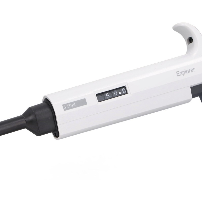 Laboratory Micropipette 5‑50ul Large Volume Tip Sampler Digital Adjustable Pipettor