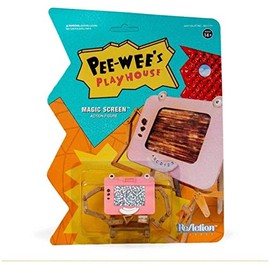 Pee Wees Playhouse Magic Screen Reaction Figure Collectable Retro Super7