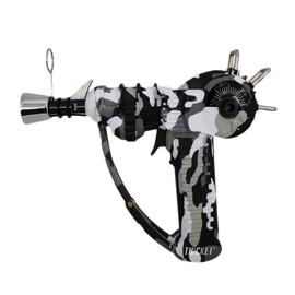 THiCket Raygun Torch Lighter, with Adjustable Flame and Safety Lock (Camo Black)