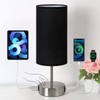 Yarra-Decor 【Upgraded Bedside Lamp with USB A+C Charging Ports &
