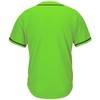 Pullonsy Solid Plain Baseball Jersey T-Shirts for Men Full Button