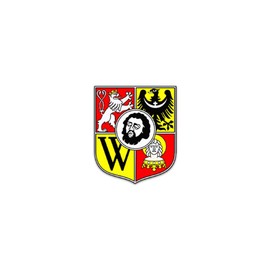 Sticker Coat of Arms Wrocław Silesia Lower Silesia Poland 6 x 7 cm #A2300