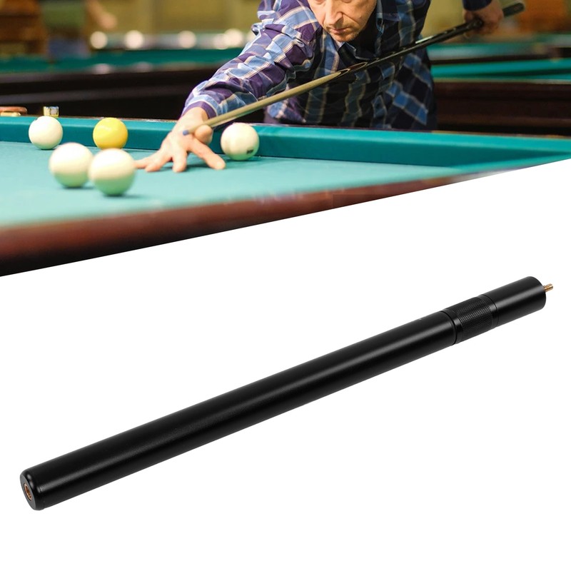 17 Inch Aluminum Alloy Pool Cue Extender Telescopic Billards Stick