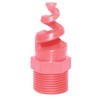 beduan 1/2" Spiral Cone Nozzle Plastic Atomized Dust Remove Sprayer