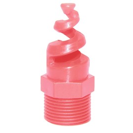 beduan 1/2" Spiral Cone Nozzle Plastic Atomized Dust Remove Sprayer for Gas Cooling, Washing, Fire Proof (Pack of 6)