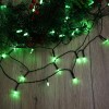 BrizLabs Green String Lights, 17.94ft 50 LED Christmas Lights, 8