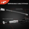 A-Premium 2-PC Set Rear Driver and Passenger Side Parking Brake