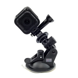 DigiCharge Suction Cup Action Camera Car Mount Holder for GoPro Hero12 Hero11 Hero10 Max Hero9 Hero8 / DJI Osmo Action 3 / HERO 12 11 Mini 10 9 8 FUSION Session Akaso EK7000 Brave 5 Apeman Crosstour