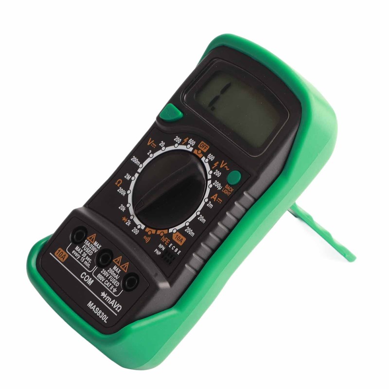 MAS830L Digital Multimeter Portable High Accuracy Button Electrician Meter Digital
