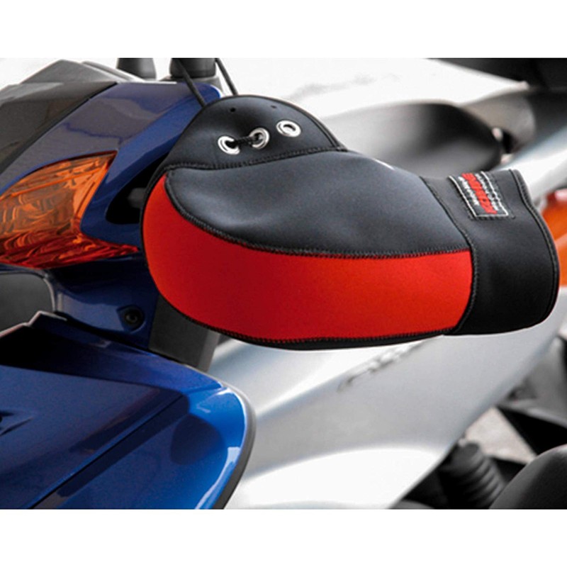 Komine AK-021 345 Neoprene Handle Warmer/Handle Cover for Motorcycle, Solid