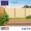 Prinfort 4pack 6FT (H: 68″) Matel Backyard Privacy Fence Panels