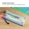 A6 Plastic Wallets File Folder 8Pcs Zip Lock Bags Small