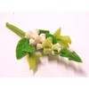 Tumdee Miniatures Dolls House Miniature Single White Foxglove Flower Miniature