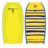 Hubboards Bodyboard Hubb Lite Polystyrene (EPS) - Yellow/Blue/Yellow - 36-Inch