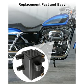 AUGREX 0.5Ohm Coil Replace 2102-0225 31655-99, Fit for Harley DXL FLT FXD FLST FXST Sportster 883 1200 1999-2006
