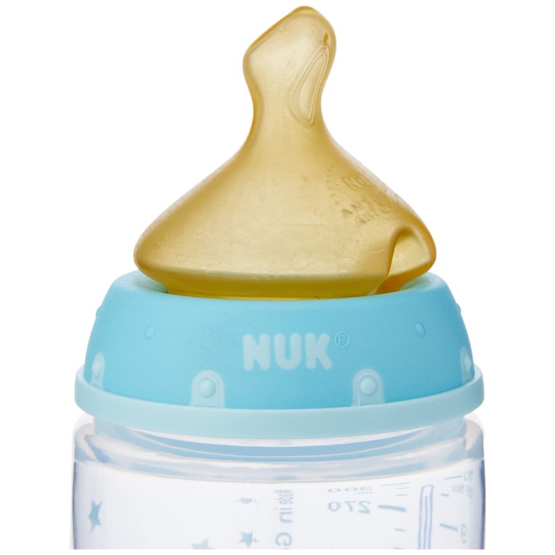 Nuk First Bib Plast 300 ml T/C 0-6 m Width