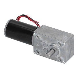 Worm Gear Motor Self Locking Turbine Electric Die Cast Aluminum Reduction Machine 12V80rpm