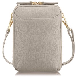 Encore Smartphone Pouch, High Visibility, Genuine Leather, Smartphone Shoulder Bag, Cross-body Vertical Wallet, Smartphone Pochette, Smartphone Bag, Women's, Lightweight, Mini Shoulder Pouch, Shoulder