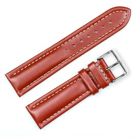 Oil Tanned Leather Replacement Watch Strap/Watch Band | 18mm Havana