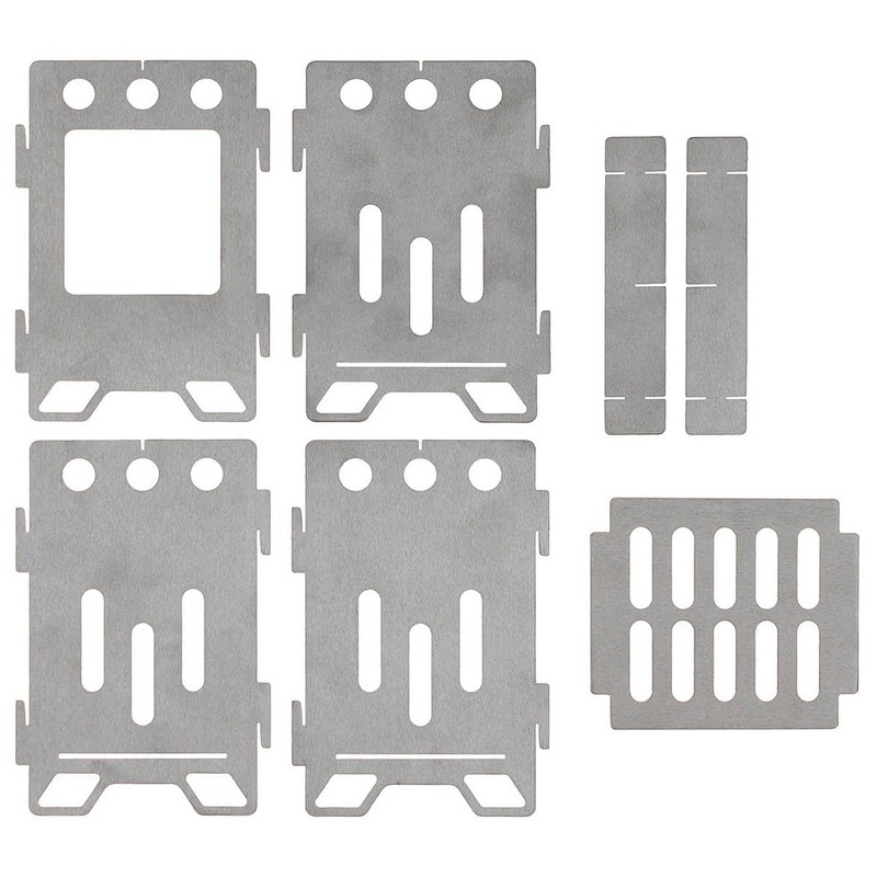Fox Outdoor - Small outdoor stove ""Hobo"" of stainless steel