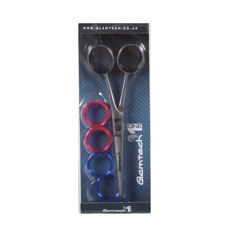Glamtech One Hair Cutting Scissors, Hairdressing Scissors (6.5 Inches) Ergonomic