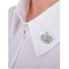 ouduo Sparkling Royal Crown Crown Pin Batch Royal Style Brooch